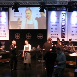 Millennium Point - Uk barista championships 2014 being held in the foyer