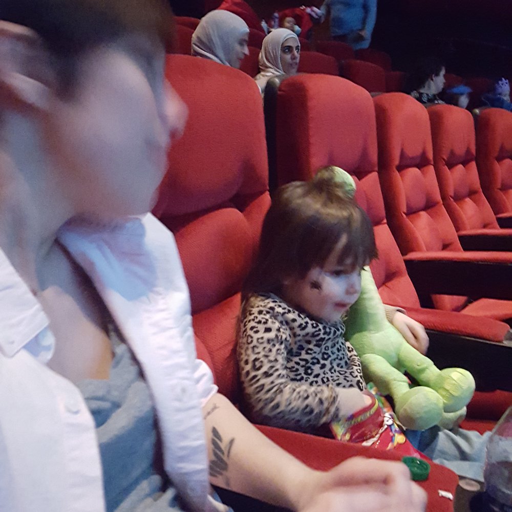 AMC Tysons Corner 16 - 2nd movie theater ever for Audrey and excited all day - Cinema Near Me - Mclean, Virginia