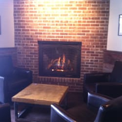 Waconia Brewing Company - Fireplace in a brewery