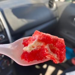 Sweet Caroline's Snow Shack - Strawberry snocone, stuffed
