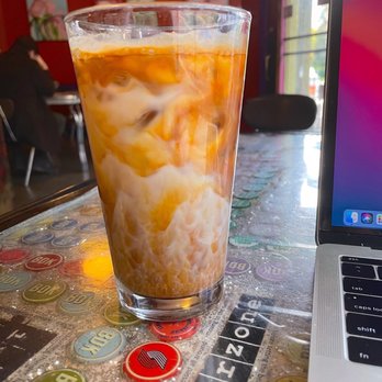 Interzone - Iced latte - Coffee & Tea Near Me - Corvallis, Oregon