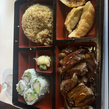 Sushi Miroku - Steak Teriyaki Dinner Bento - Japanese Near Me - Tinley Park, Illinois Sushi Miroku - Steak Teriyaki Dinner Bento - Japanese Near Me - Tinley Park, Illinois