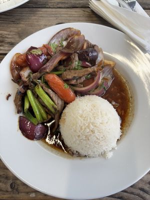 Salt & pepper Peruvian food cart 82 Ave by null