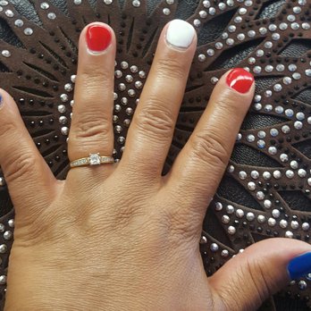 Nails design - 4th of July 2017 - Nail Salons Near Me - Vallejo, California