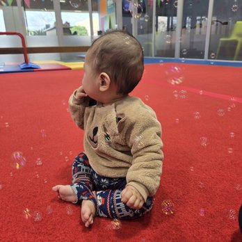 The Little Gym of Monrovia - Bubbles in the 4 to10 month old class - Gymnastics Near Me - Monrovia, California The Little Gym of Monrovia - Bubbles in the 4 to10 month old class - Gymnastics Near Me - Monrovia, California