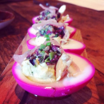 Finch & Fork - Deviled eggs - New American Near Me - Santa Barbara, California