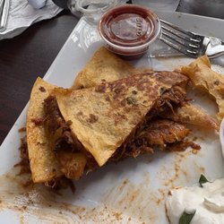 Pulled pork quesadilla