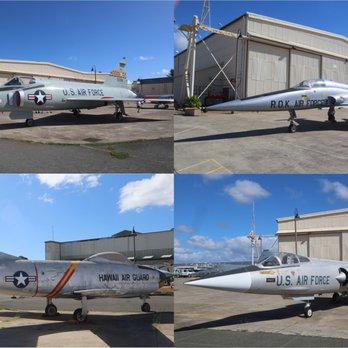 Pearl Harbor Aviation Museum - Convair F-102 Delta Dagger, Northrop F-5 Freedom Fighter, North American F-86D Saber, Lockheed F-104 Starfighter - Museums Near Me - Honolulu, Hawaii
