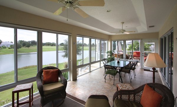 White Aluminum and Windows