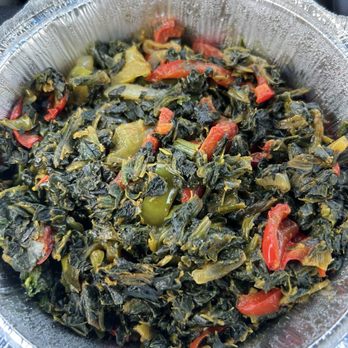 Afri Cafe - Spinach (Efo Riro) - African Near Me - Houston, Texas