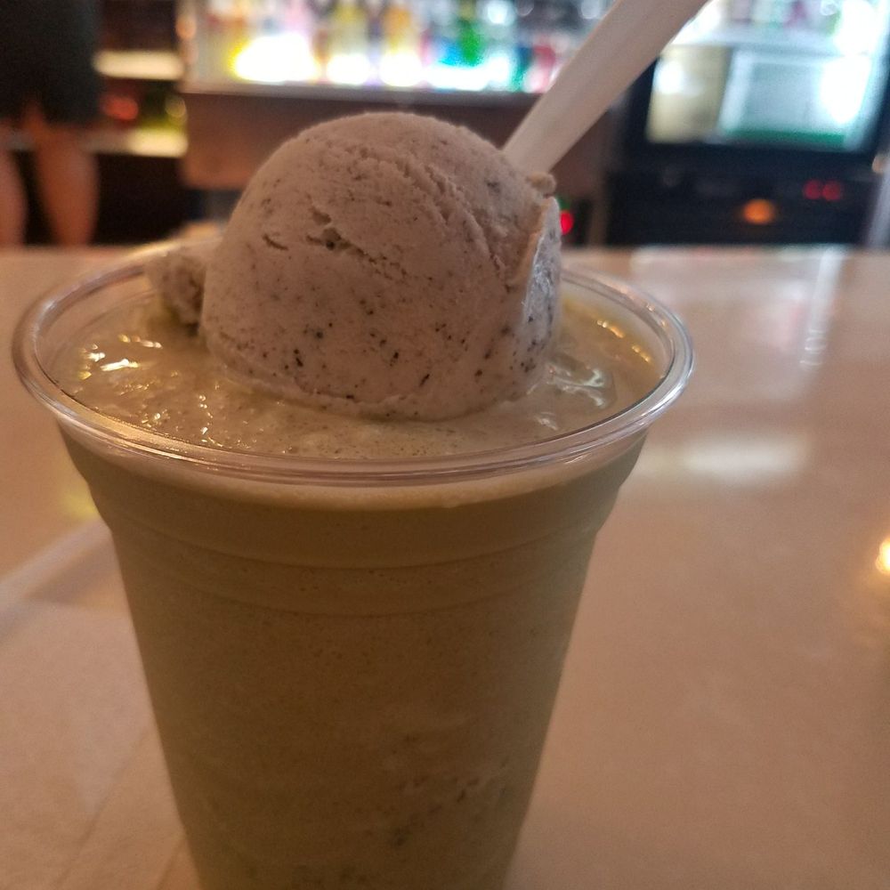 969 NYC Coffee - Matcha shake with ice cream on top. - Coffee & Tea Near Me - Jackson Heights, New York