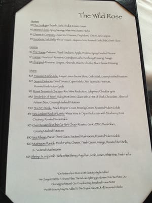 Menu photo 8 The Wild Rose South Jordan, UT Menu photo 8 The Wild Rose South Jordan, UT
