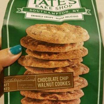 World Market - Tate's Bake Shop chocolate chip walnut cookies (voted best packaged cookies)- 14 ct $5.49 Crunchy, but pretty good- 4 stars - Furniture Stores Near Me - Santa Ana, California