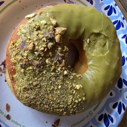Pistachio donut