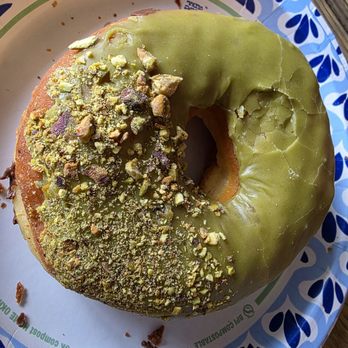 Chuck's Donuts - Pistachio donut - Donuts Near Me - Redwood City, California
