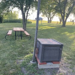 Prairie Oasis Campground & Cabins - Free life jackets to use