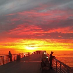 Zelai Txiki - Sunset at the Hermosa pier