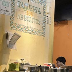 taqueria los arbolitos - Sign for restaurant
