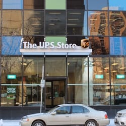 The UPS Store - We are facing Carlton Street.  Right behind Scotia bank in Broadway