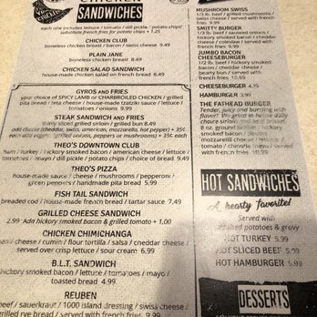 Theo's Restaurant - Barbeque Near Me - Cambridge, Ohio