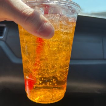 Black Rock Coffee Bar - Medium cup with "light ice" (same as large)? No it's not.. - Coffee & Tea Near Me - Queen Creek, Arizona
