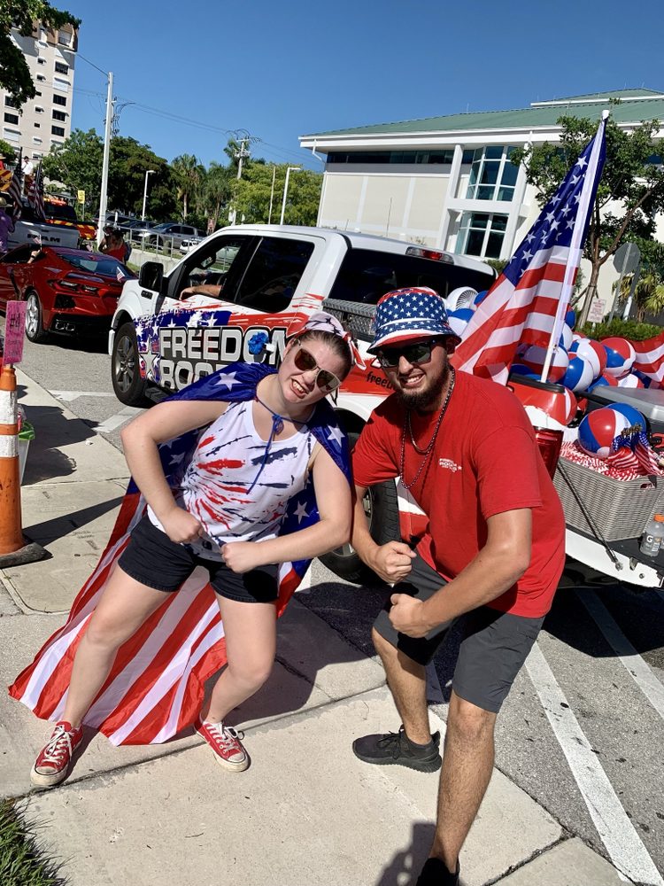 Slide of Freedom Roofing