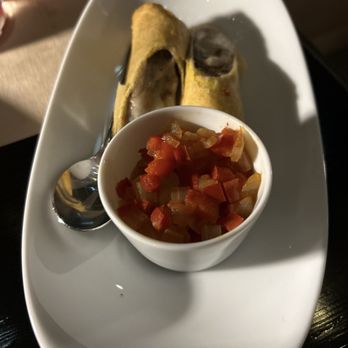 Skyhigh - Wagyu cheesesteak spring roll - Bars Near Me - Philadelphia, Pennsylvania