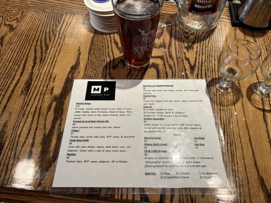 Menu photo 1 The Casual Pint - San Angelo San Angelo, TX