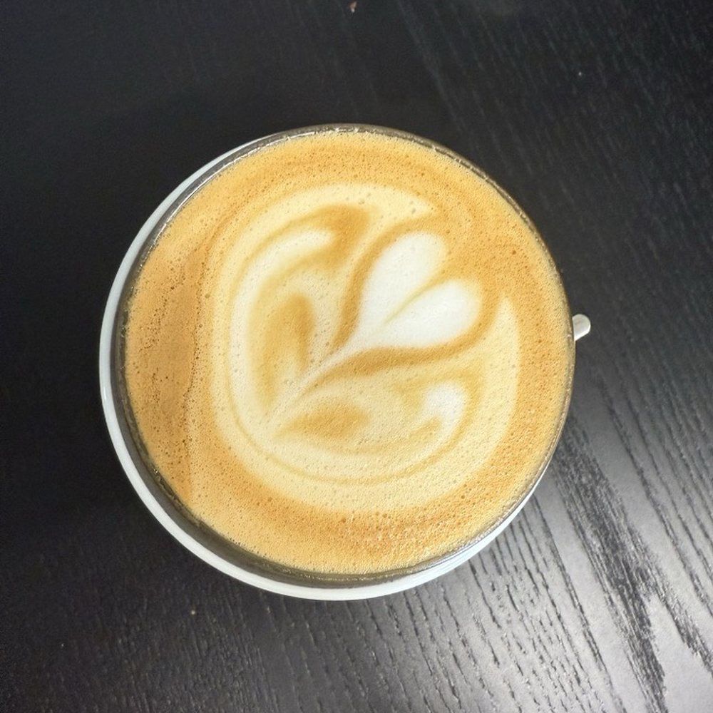 Oat milk latte Oat milk latte