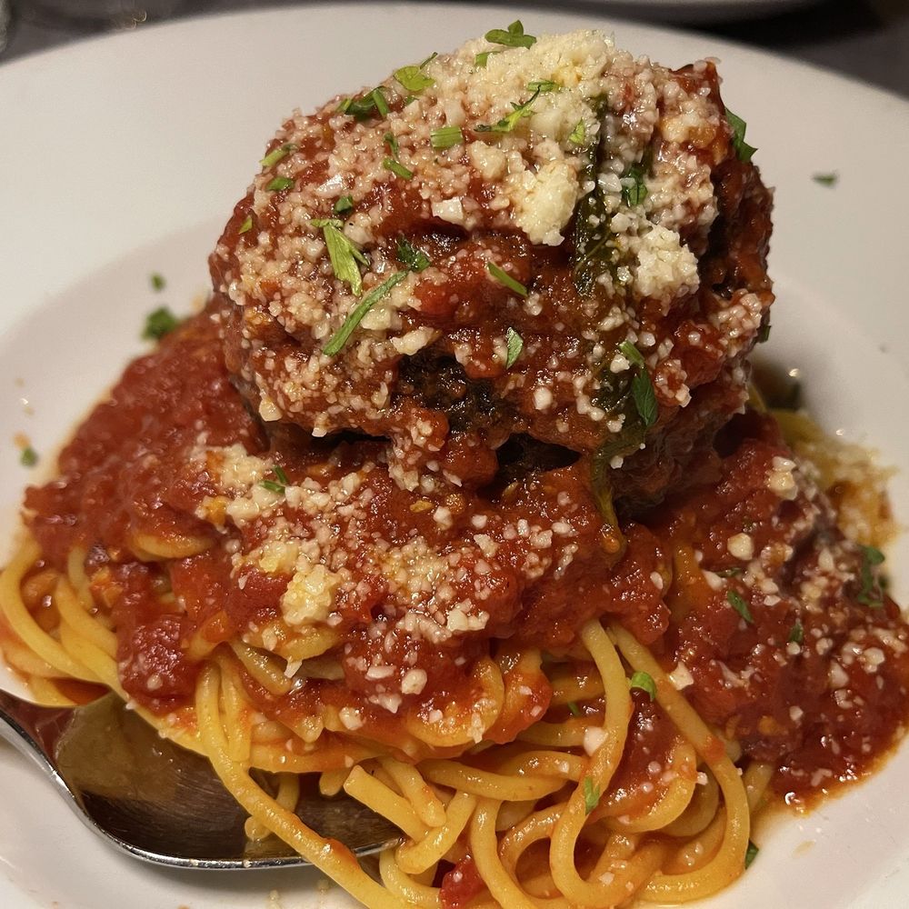 Bricco - Spaghetti + Giant Meatball - Pizza Near Me - Laguna Niguel, California