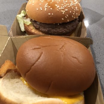 McDonalds - Got 2 for $6. Big Mac and Filet O Fish. The cheese slice melted half off the bun onto the container in the FOF. - Fast Food Near Me - El Dorado Hills, California