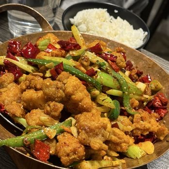 Sichuan Impression - 香辣鸡丁Stir-Fried Chili Chicken - Chinese Near Me - Tustin, California