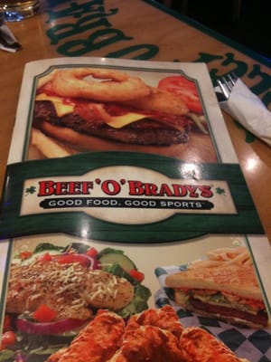 Menu photo 6 Beef 'O' Brady's Amarillo, TX