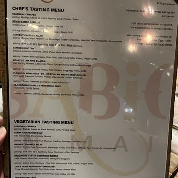 Sabio on Main - Tasting menu 12/9/24 - New American Near Me - Pleasanton, California Sabio on Main - Tasting menu 12/9/24 - New American Near Me - Pleasanton, California