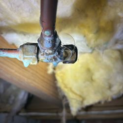 Sterling Craft Plumbing - Using soapy water can show that a gas fittings is leaking.
