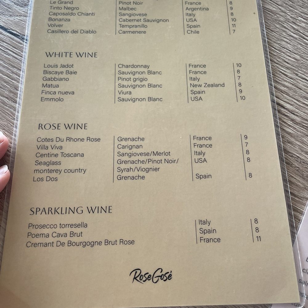 Rose Gose - Non-cocktail drink menu - Wine Bars Near Me - Austin, Texas Rose Gose - Non-cocktail drink menu - Wine Bars Near Me - Austin, Texas