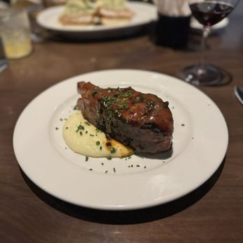 Bobbies Airway Grill - The Pork Chop.  Perfectly prepared and delicious. - New American Near Me - Dallas, Texas