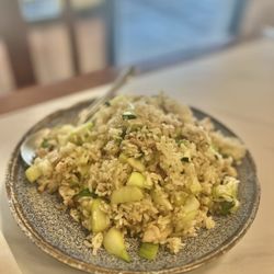 Shanghai Style Salted Pork w/ Veggie Fried Rice ($12.95)