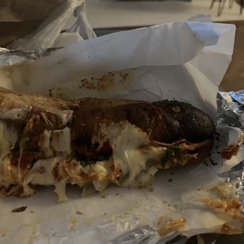 La vista Pizza - Burnt Meatball Parmigiana Hero - Pizza Near Me - New York, New York La vista Pizza - Burnt Meatball Parmigiana Hero - Pizza Near Me - New York, New York