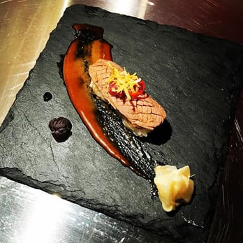 Dim Mak Raw Bar - "Anka" nigiri - Sushi Bars Near Me - Stockholm, Alberta