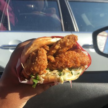 Roaming Rooster - Nashville hot chicken (medium) w extra pickles and honey butter on the side - Chicken Shop Near Me - Washington, DC, District of Columbia Roaming Rooster - Nashville hot chicken (medium) w extra pickles and honey butter on the side - Chicken Shop Near Me - Washington, DC, District of Columbia