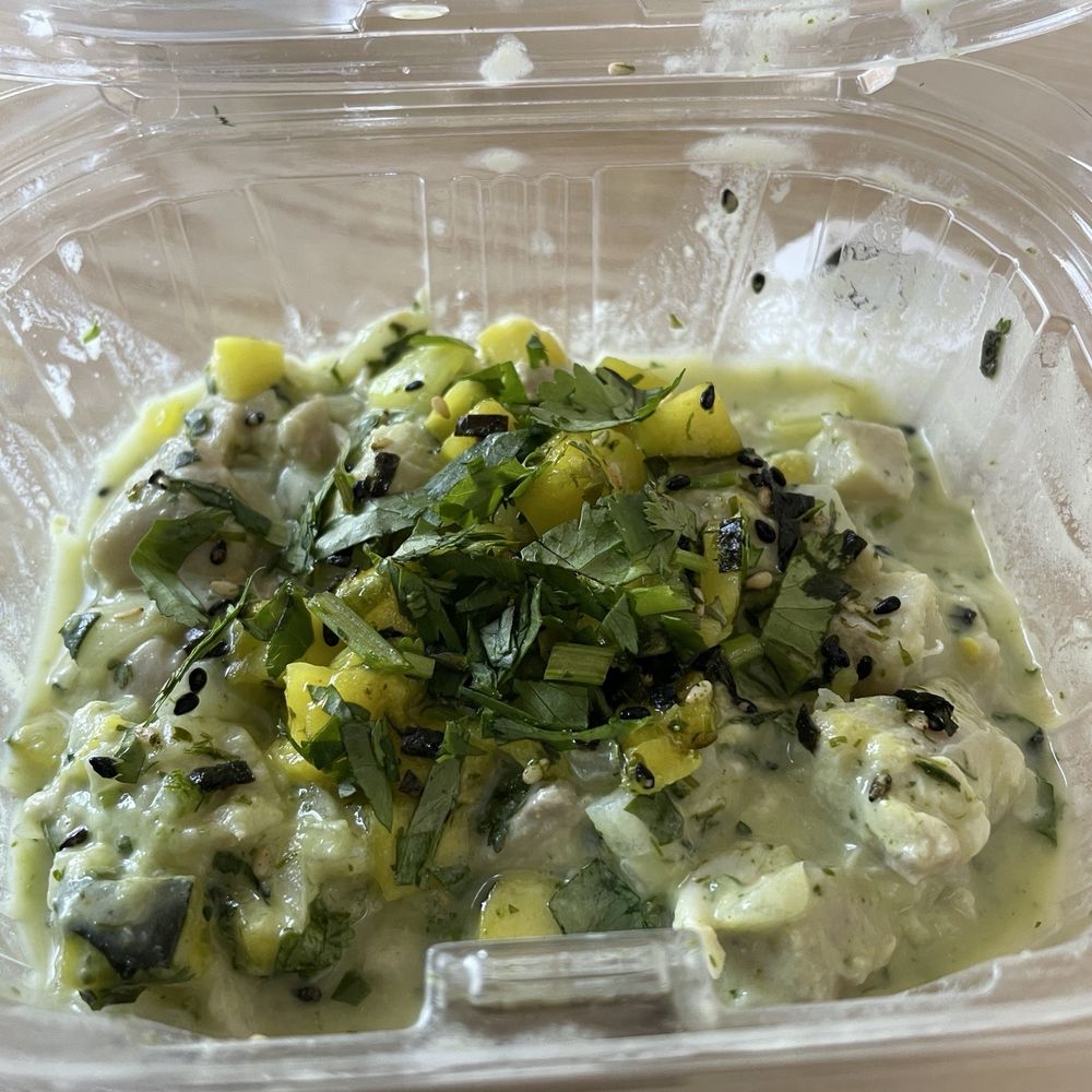 Yellowtail ceviche Yellowtail ceviche