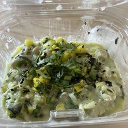 Yellowtail ceviche