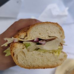 Gemelli Gourmet Market North - The other middle of the " roast beef "sandwich... What a joke