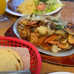 Shrimp Fajitas