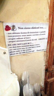 Menu photo 3 La Prosciutteria - Trastevere Rome, RM