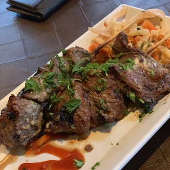 Chef's Table At the Edgewater - Asian beef skewers - New American Near Me - Winter Garden, Florida