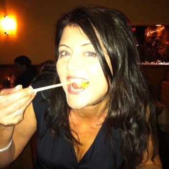 Bonefish Grill - D-Girl eating some ginger dumplings at Bonefish - Seafood Near Me - Alexandria, Virginia