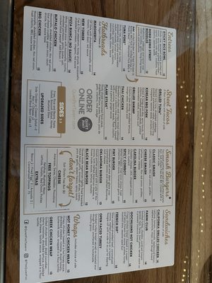 Menu photo 2 The Quiet Pint Tavern Winston-salem, NC Menu photo 2 The Quiet Pint Tavern Winston-salem, NC