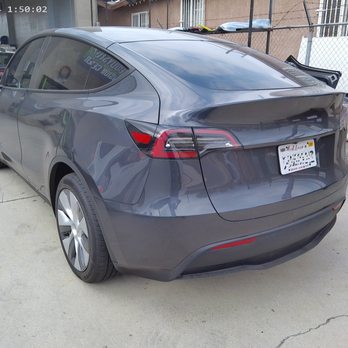 Forge Auto Body - 23 Model y back damage after - Body Shops Near Me - Pico Rivera, California Forge Auto Body - 23 Model y back damage after - Body Shops Near Me - Pico Rivera, California